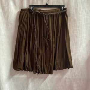 Small brown skirt